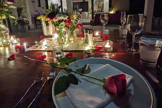 Steak or Lobster dinner in a magical jungle setting. - The three-course menu: soup or salad, then triple C Filet or lobster tail