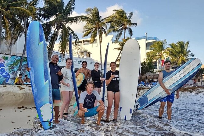 Surfing Lessons - Learn To Surf In Playa del Carmen - The land-to-waves method: why it works for nervous beginners