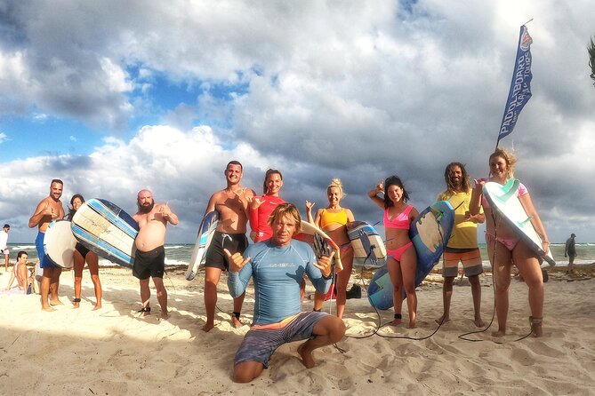 Surfing Lessons - Learn To Surf In Playa del Carmen - Location near Centro and Fusion Beach Bar: how easy it is to start