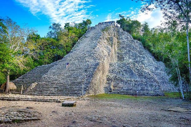 The best option to Visit Tulum, Coba, a Cenote and Playa del Carmen for the less - Entering Tulum Archaeological Site: temples by the sea, with a guide you can follow