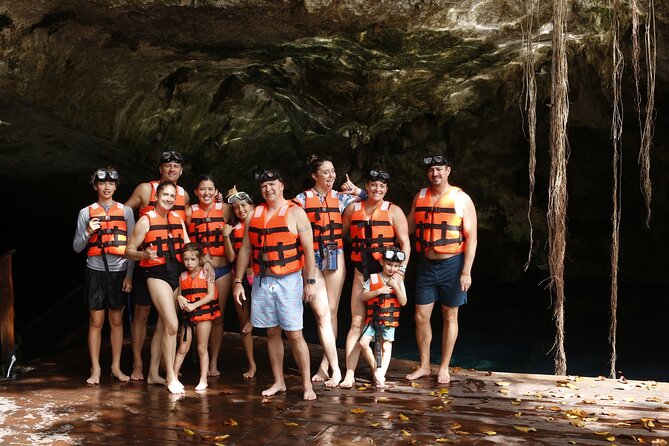 Tour to Cenote Cave and Sea Turtles Encounter - Cenote Nohoch First: Jungle Swimming in Mineral-Freshwater