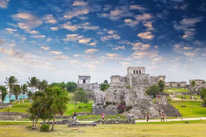 Tour to visit the archeological site of Tulum, Coba and a Cenote in one day - Tulum Ruins: Cliffside Mayan Views with Guided Time
