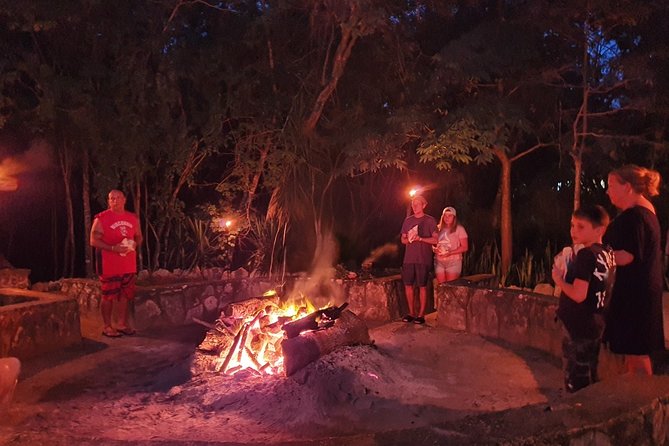 VIP Temazcal Private Tour - Cenote Taak Bi Ha: snorkeling in an underground-river cave