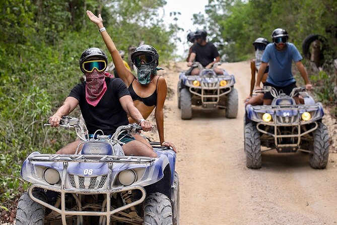 Wild Jungle ATV Adventure with Cenote and Monkey Sanctuary - ATV Jungle Time Around Akumal (Without Feeling Out of Control)
