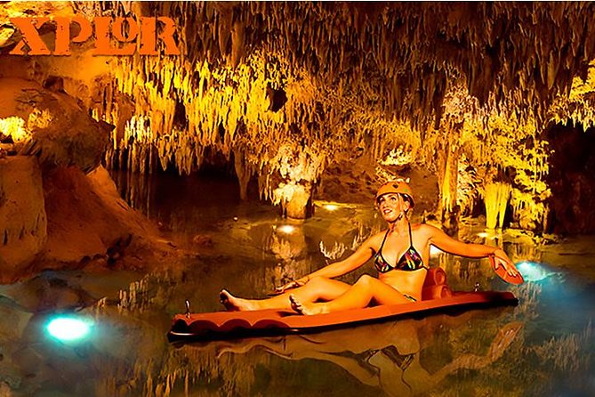 Xplor Fuego Park all inclusive from Playa Del Carmen - Underground swim and cavern time: the wow factor