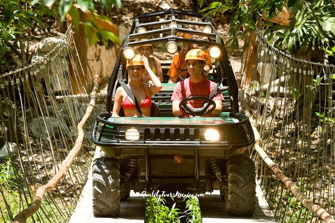 Xplor zip line park with transportation - Underground raft circuits: what you’re really paying for